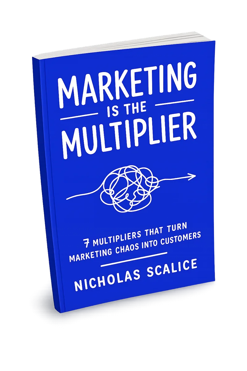 Marketing Is the Multiplier book by Nicholas Scalice